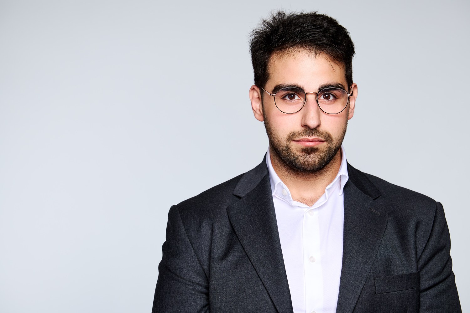 Youssef Mroue in a suit